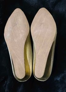 Sparkling Gold Heels