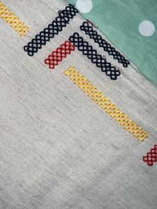 Global Desi Embroidered Trousers