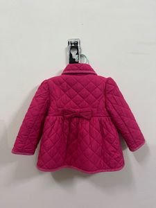Ralph Lauren Girls Pink Quilted Barn Jacket