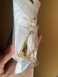 Kivu Zavu Gold Tone Earring Set