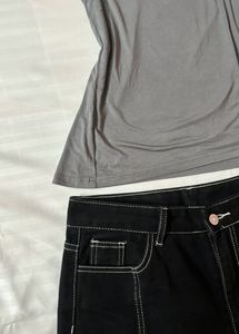 grey cami top
