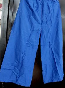 Blue Plazo For Girl Or Woman 30 Waist