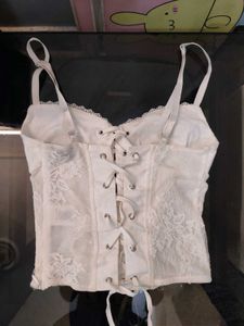 Y2K Lace Corset Top
