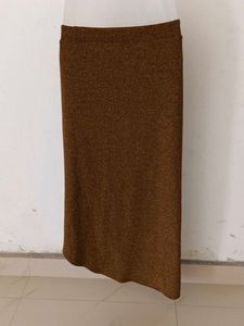 GOLD SHIMMERY SKIRT