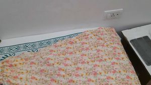 Floral Fabric with Eyelet Detail