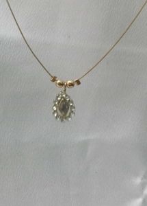 Elegant Rhinestone Pendant Necklace