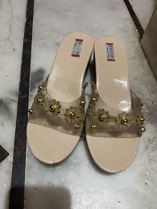 Cream Sandal