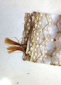 TYSU DUPATTA WITH EMRODARY WORK