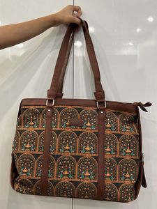 Patterned Tote Bag