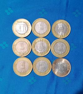 10 Rs Commemorative Coins Different Issue 10ps