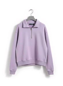 Lavender Cropped Pullover