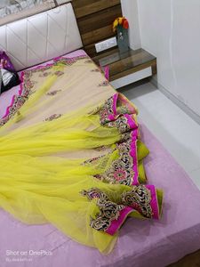 Elegant Embroidered Saree