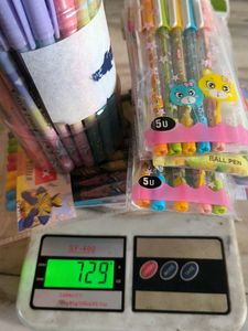Cute Bear Gel Pens - Set of 5