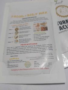 Venvo Turmeric Facial Wax COMBO OF 2 TWO