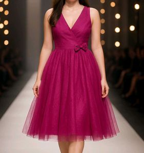 Pink Tulle Party Dress