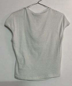 H&amp;M Striped Square Neck Top