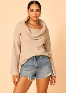 🎀Buy1 Get1 Free OG H&M Cozy Cowl Neck Sweater D