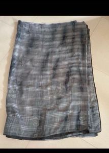Pretty Grey Shaded Saree