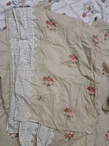 Cotton Suit - Beige