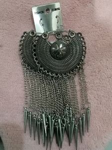 Metal Oxidised Beautiful Earing