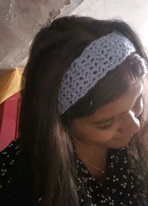 Crochet Flower Bouquet And Hairband Combo