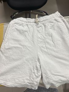 Casual White Shorts