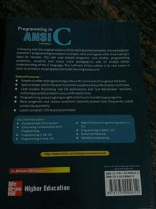Programming In ANSI Book