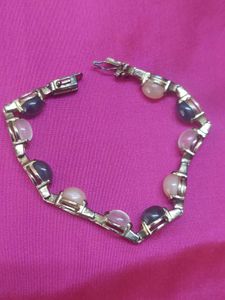 Well made moonstone bracelet from Singapore