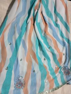 Synthetic Used Saree