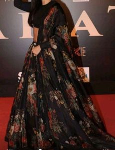 Katrina Expire Lehenga Printed Organza