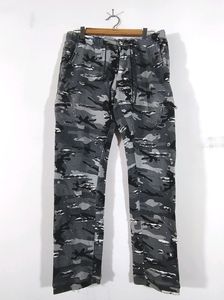 Grey Shade Torn Jogger Pants (Men's)