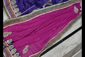 Ethnic Lehenga dupatta with blouse