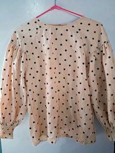 Polka Dot Blouse