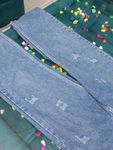 Beautiful CuttOut Blue Jeans! Don't Miss Out