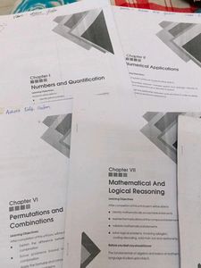 Class 11th Applied Mathematics Cbse Handbook