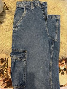 h&m denim cargos