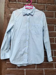 Blue Button-Down Shirt