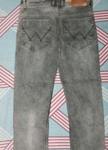 Gray Denim Jeans