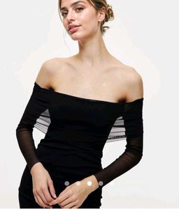 Savana Black Bodycon Mini Dress