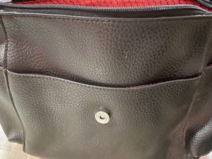 Leopard Print Black Medium Sling Bag