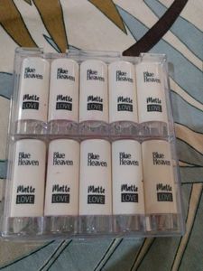 Blue Heaven Matte Lipsticks