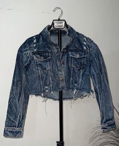 SHORT DENIM JACKET