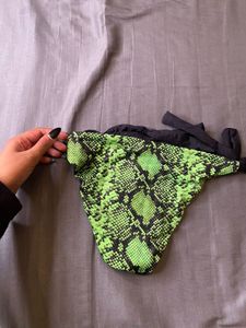 Snakeskin Bikini Bottom