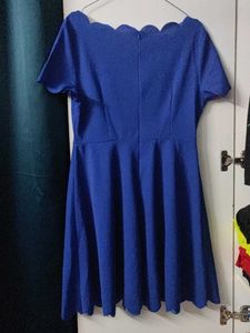 Cute Blue Skater Dress