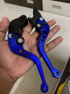 ABS Adjustable Brake Clutch Lever (Blue)