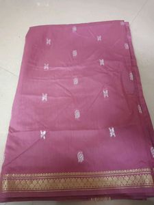 Mauve Butterfly Detail Saree