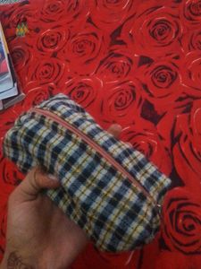 Plaid Pouch