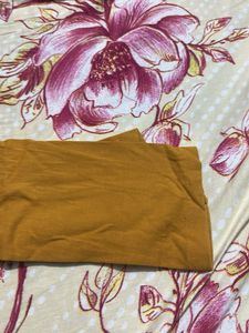 Mustard Colour  Leggings- M Size