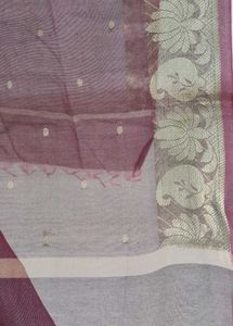 Teal Dupatta with Silver Detail