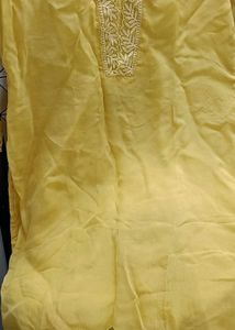 Combo Offer  Yellow Kurta Set+Purple Lehenga Choli